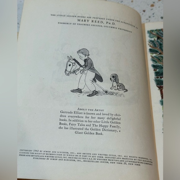 Vintage Lot Four (4) A Little Golden Books Children’s Mother Goose, Baby’s House - Picture 10 of 15